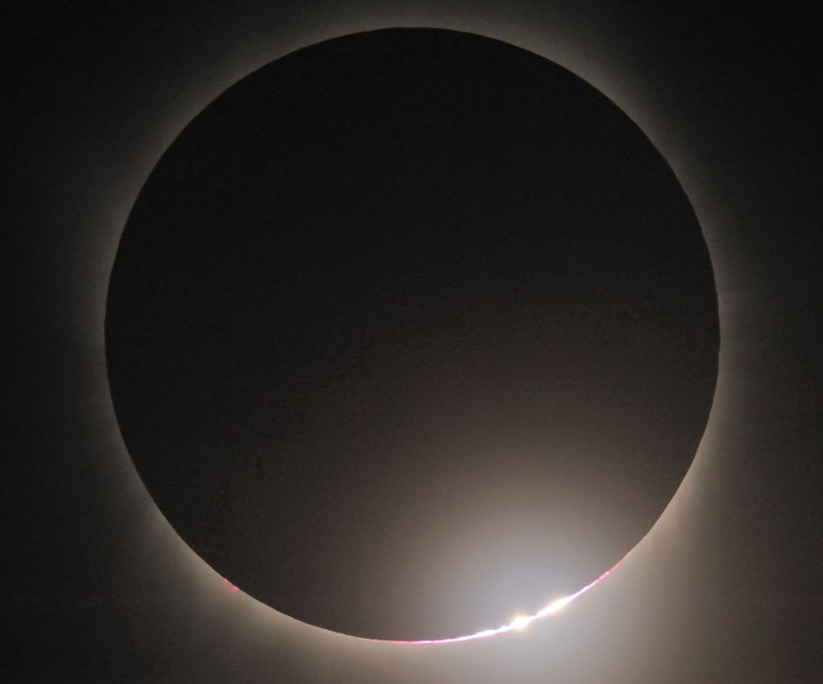 Foto von Sonnenfinsternis