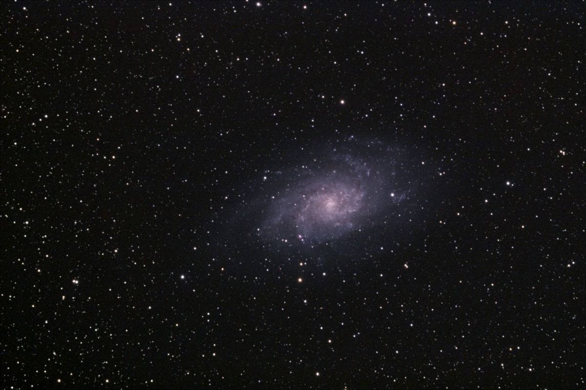 Galaxie im Dreieck M33 - nachbearbeitet