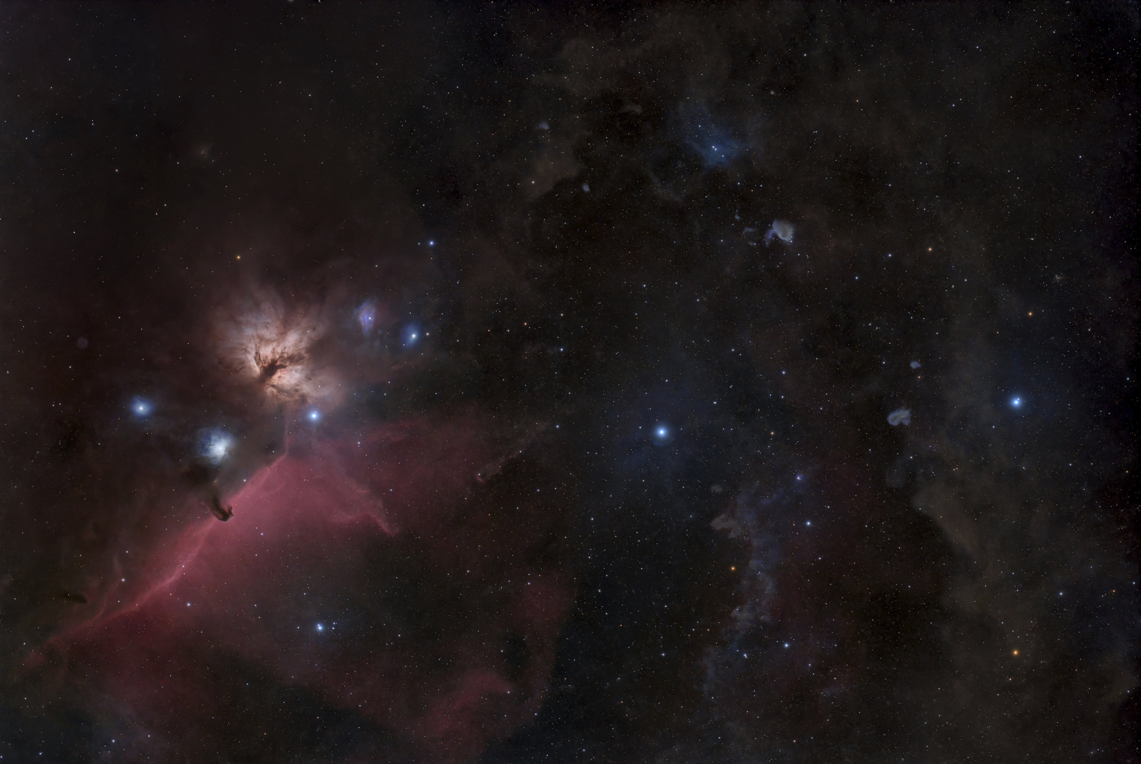 Gürtel des Orion (first light)