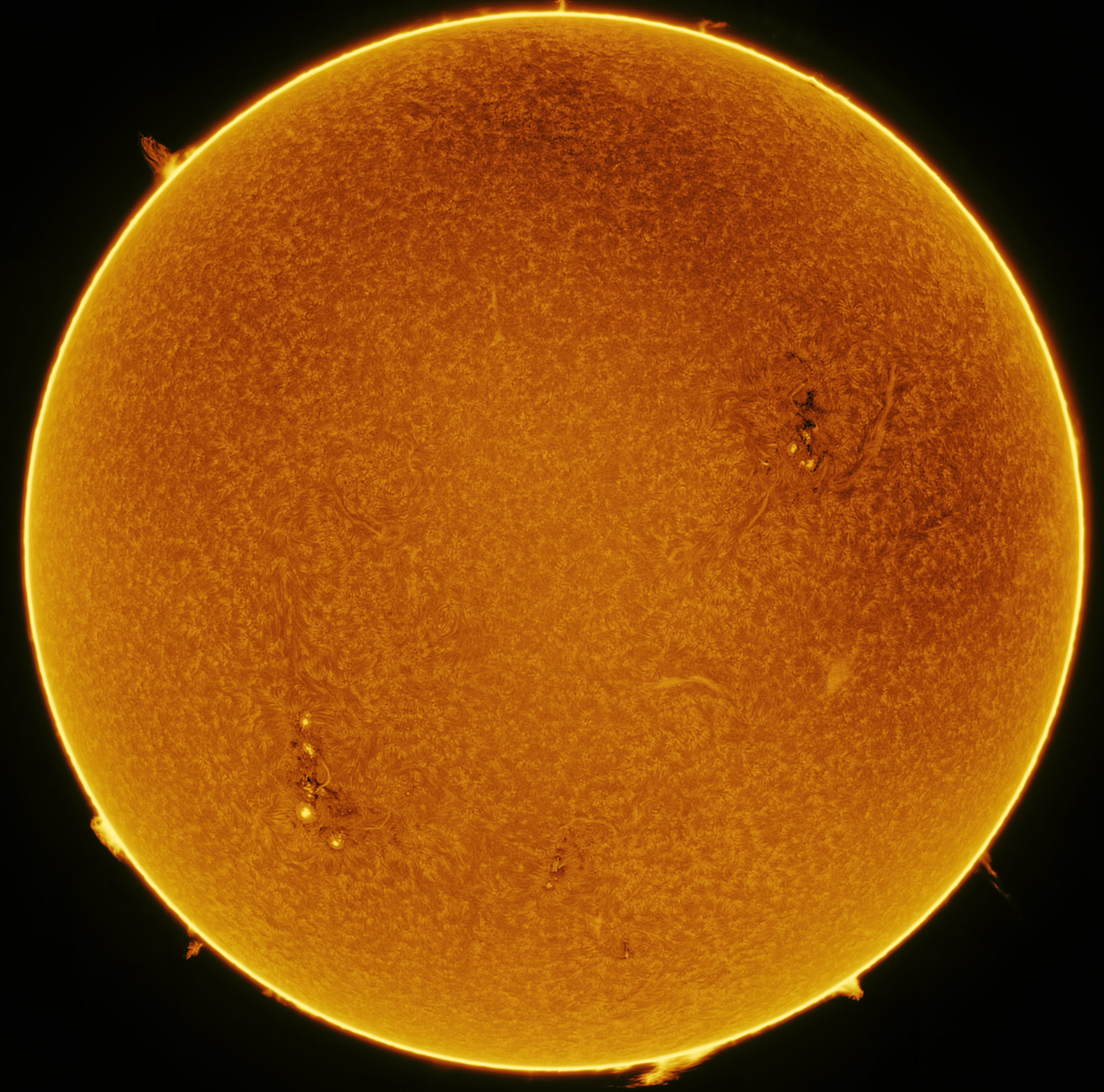 H-Alpha-Sonne 30.04.2023