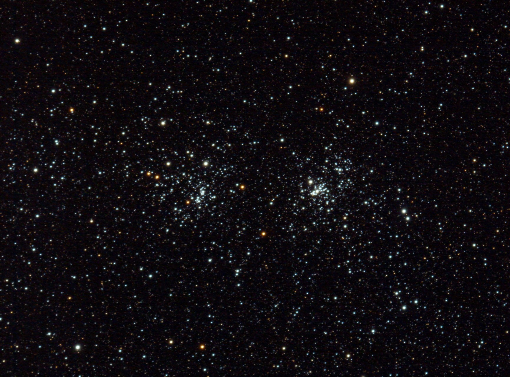h + chi Persei – Doppelsternhaufen im Perseus | Forum Astronomie.de