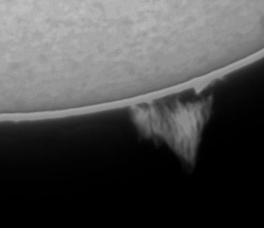 HA-Sonne am 15.01.13