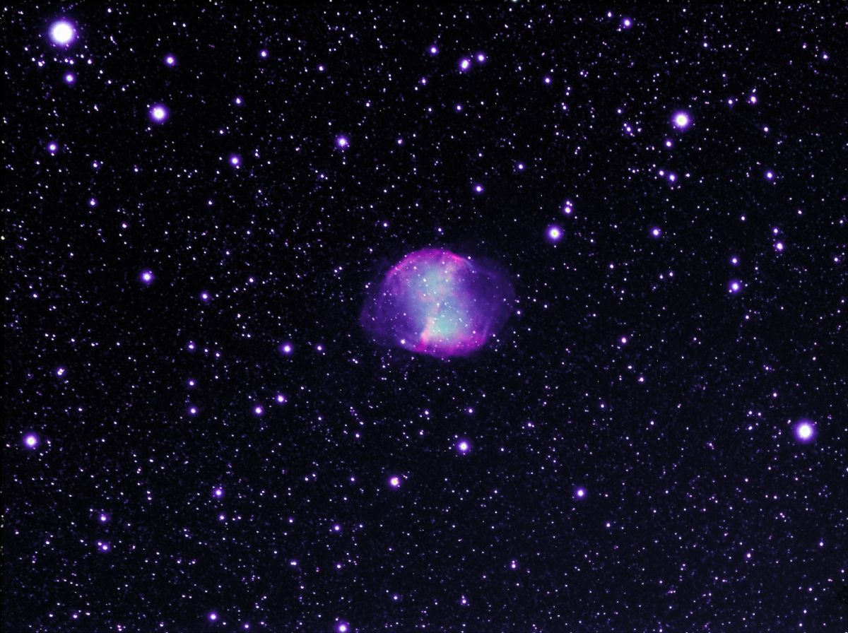 Hantelnebel M27 - LRGB vom 29.07.2009