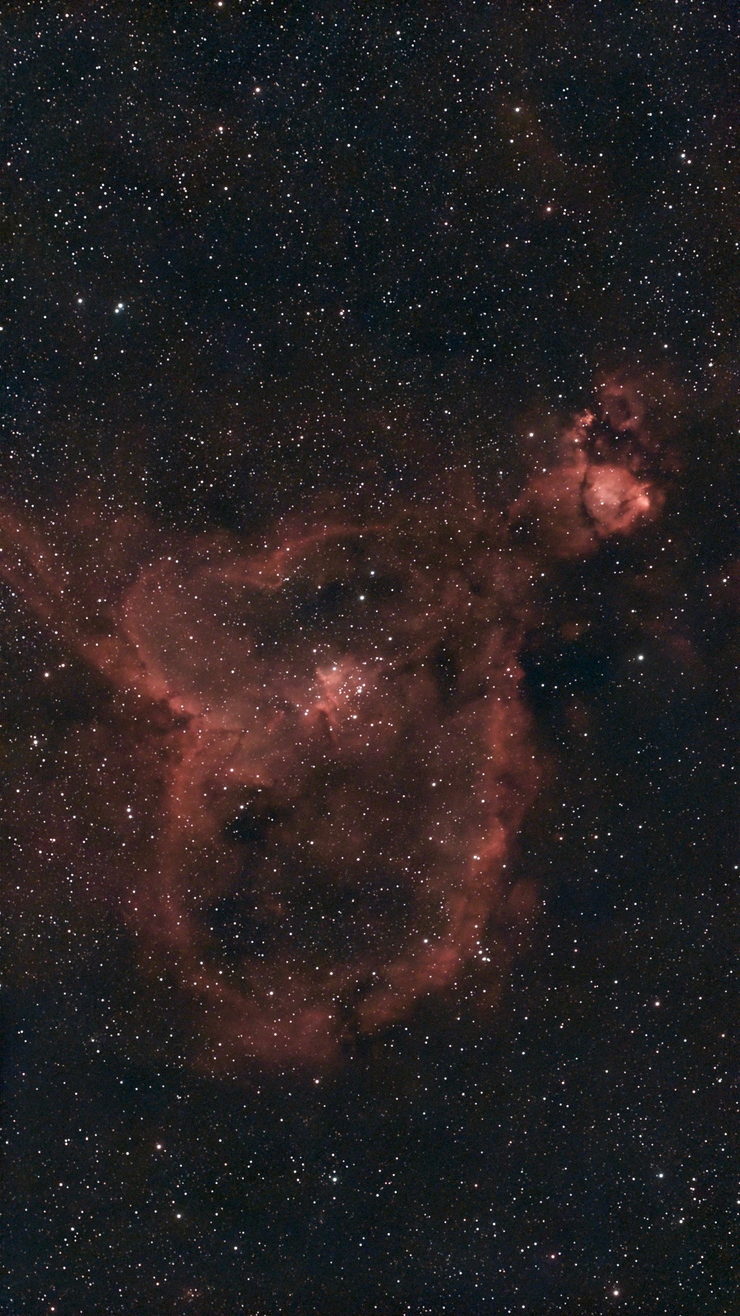 Heart Nebula mit Seestar s30 pro
