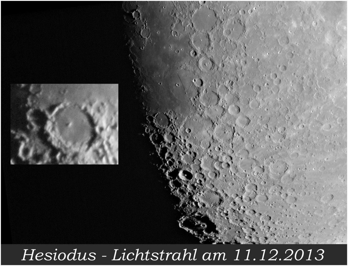 Hesiodus-Lichtstrahl am 11.12.2013