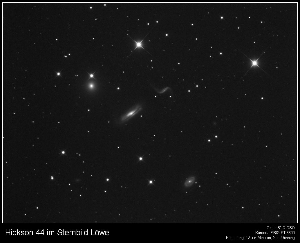 Hickson 44 im Sternbild Löwe