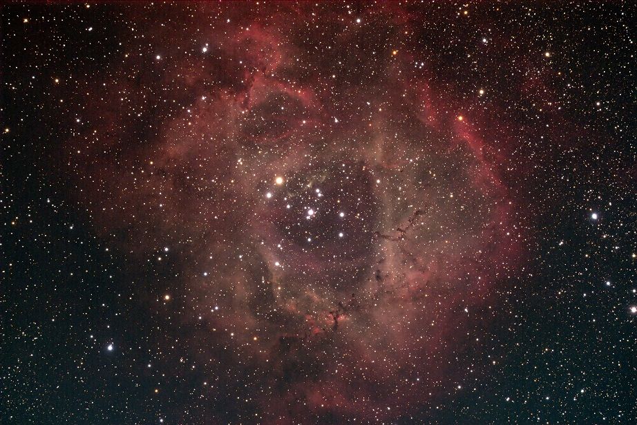 Hier mein zweites Astrobild NGC 2244