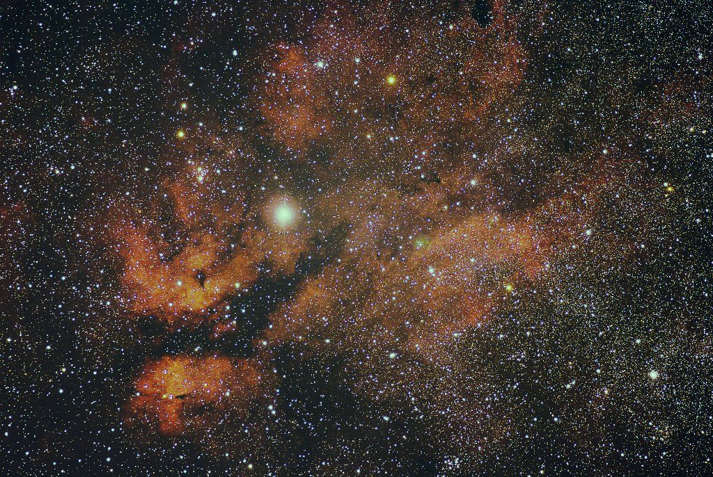 IC 1318 - Gamma Cygnus Nebel