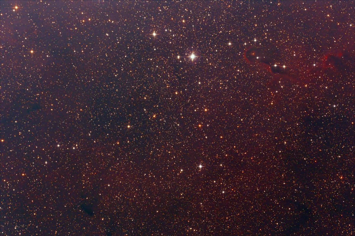 IC 1396 bei Fast-Vollmond