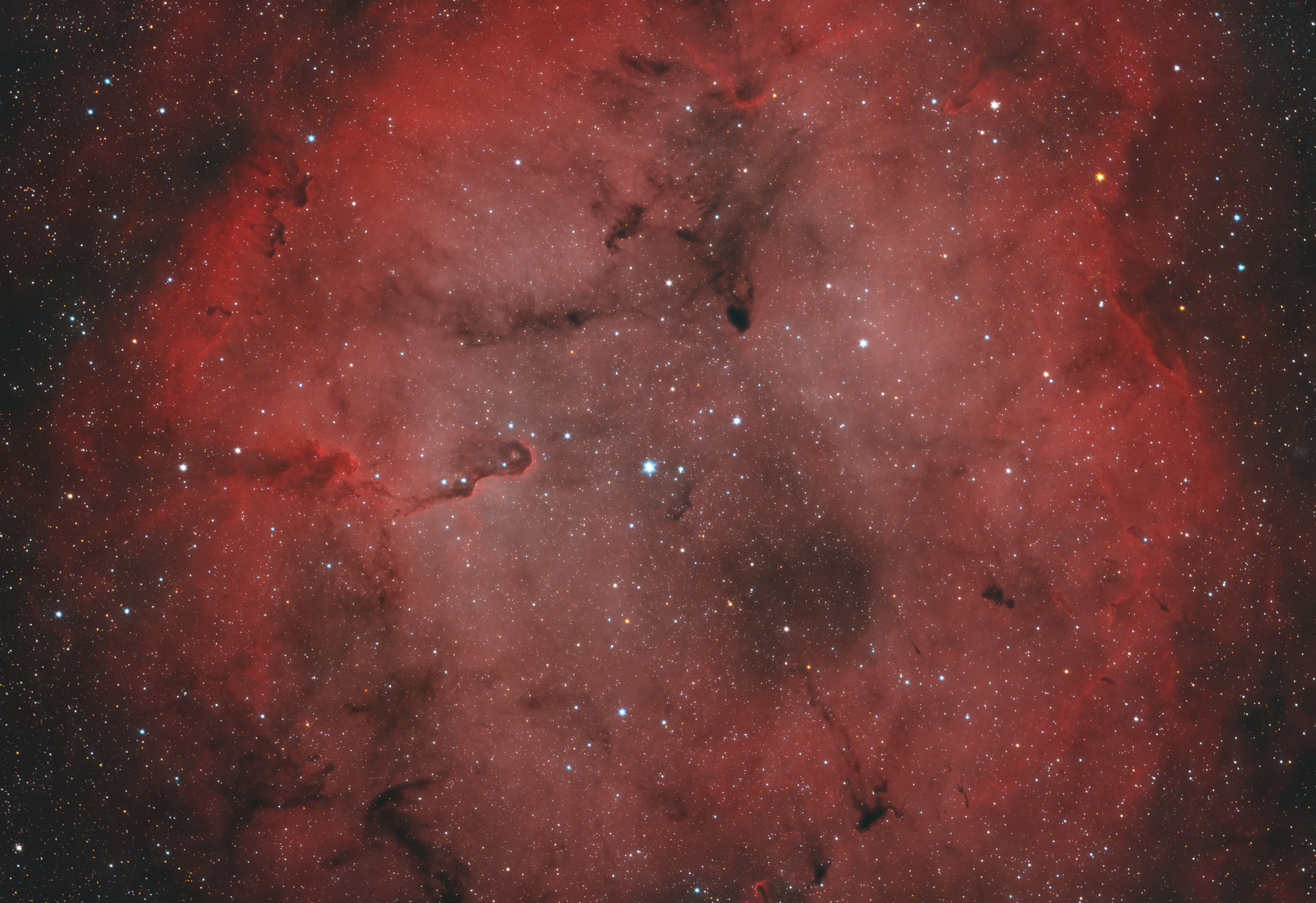 IC 1396 mit Selbstbau Mininewton