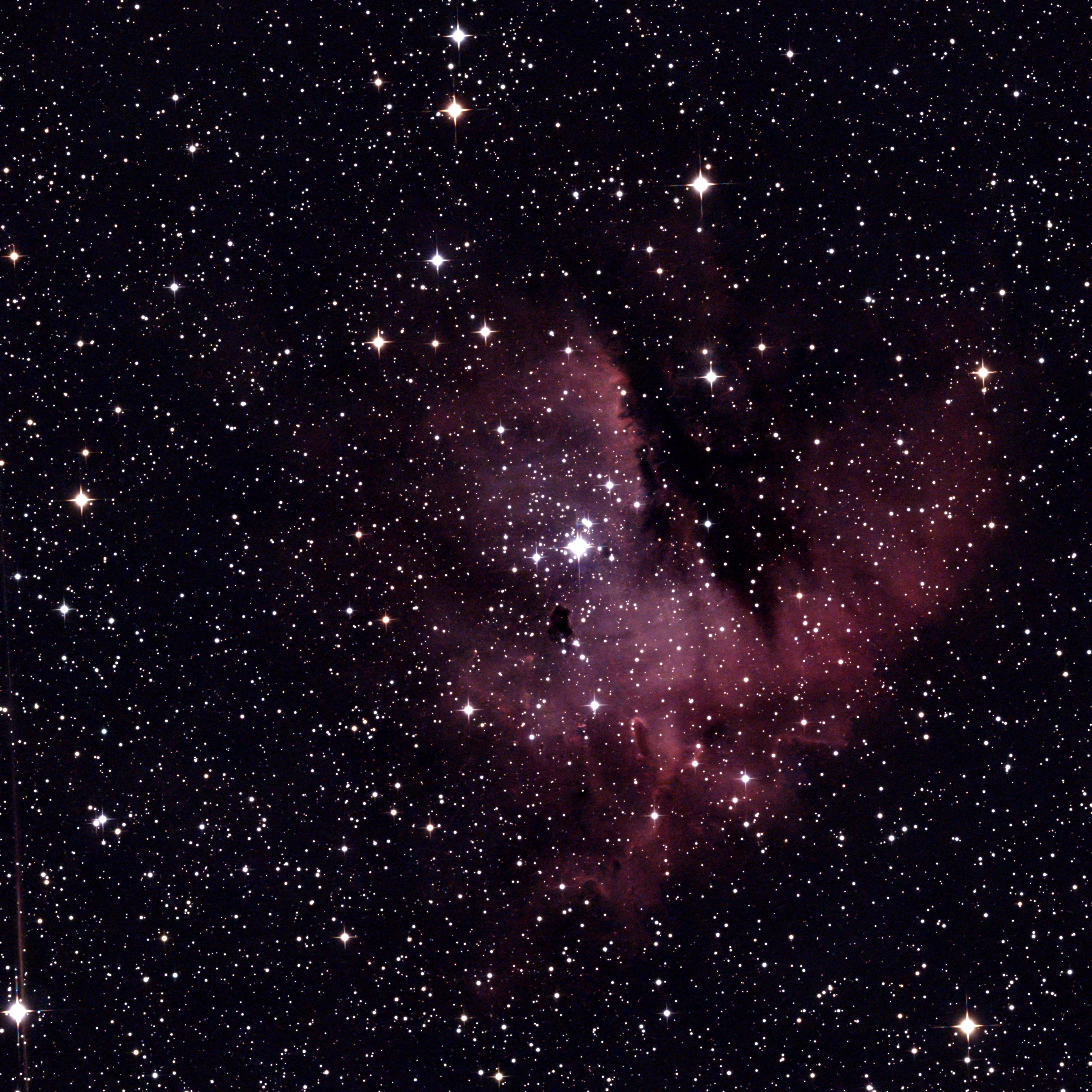 IC 1590/ Pacman-Nebel NGC 281