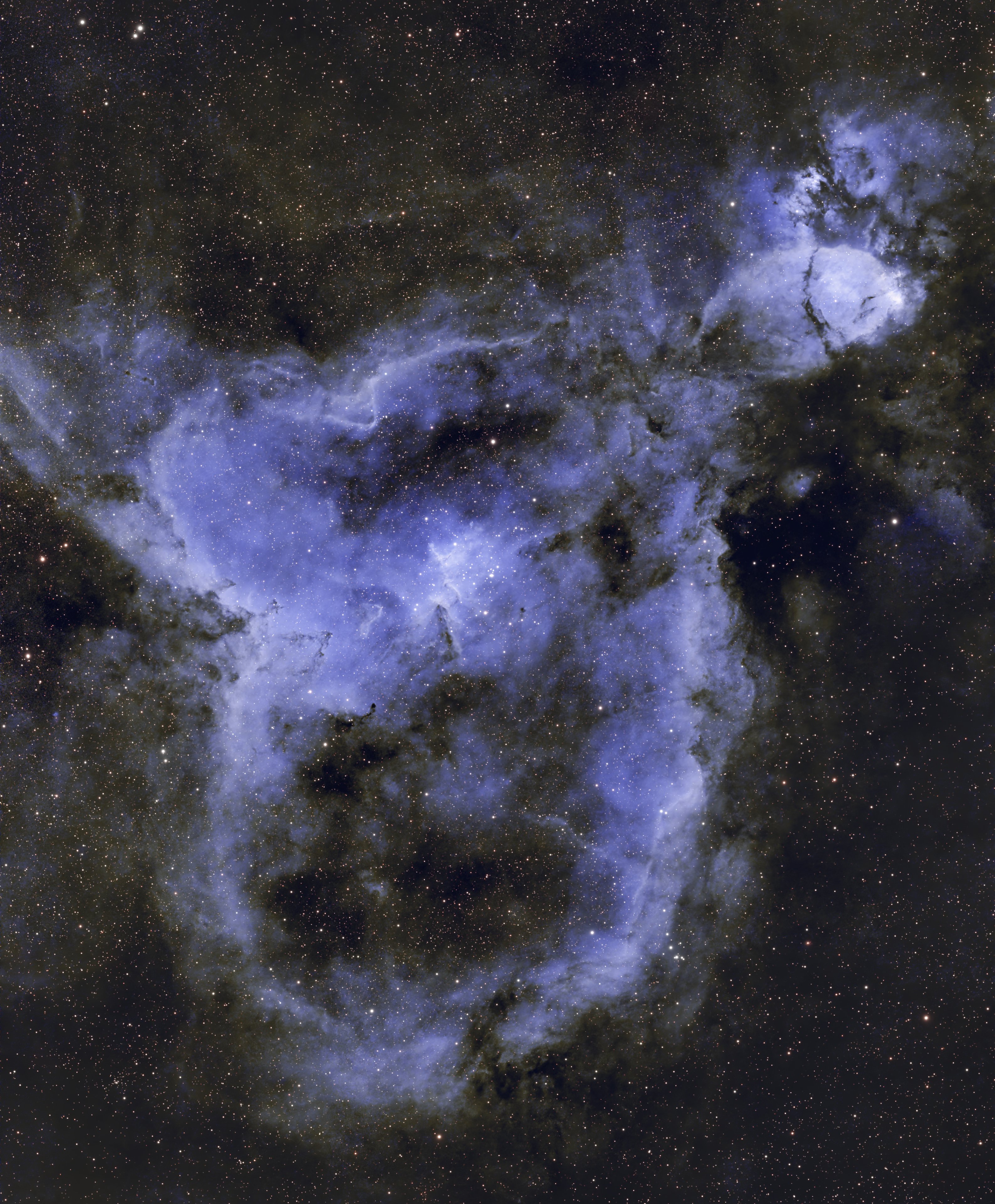 IC 1805 | Herz- & Fischkopfnebel | Mosaic