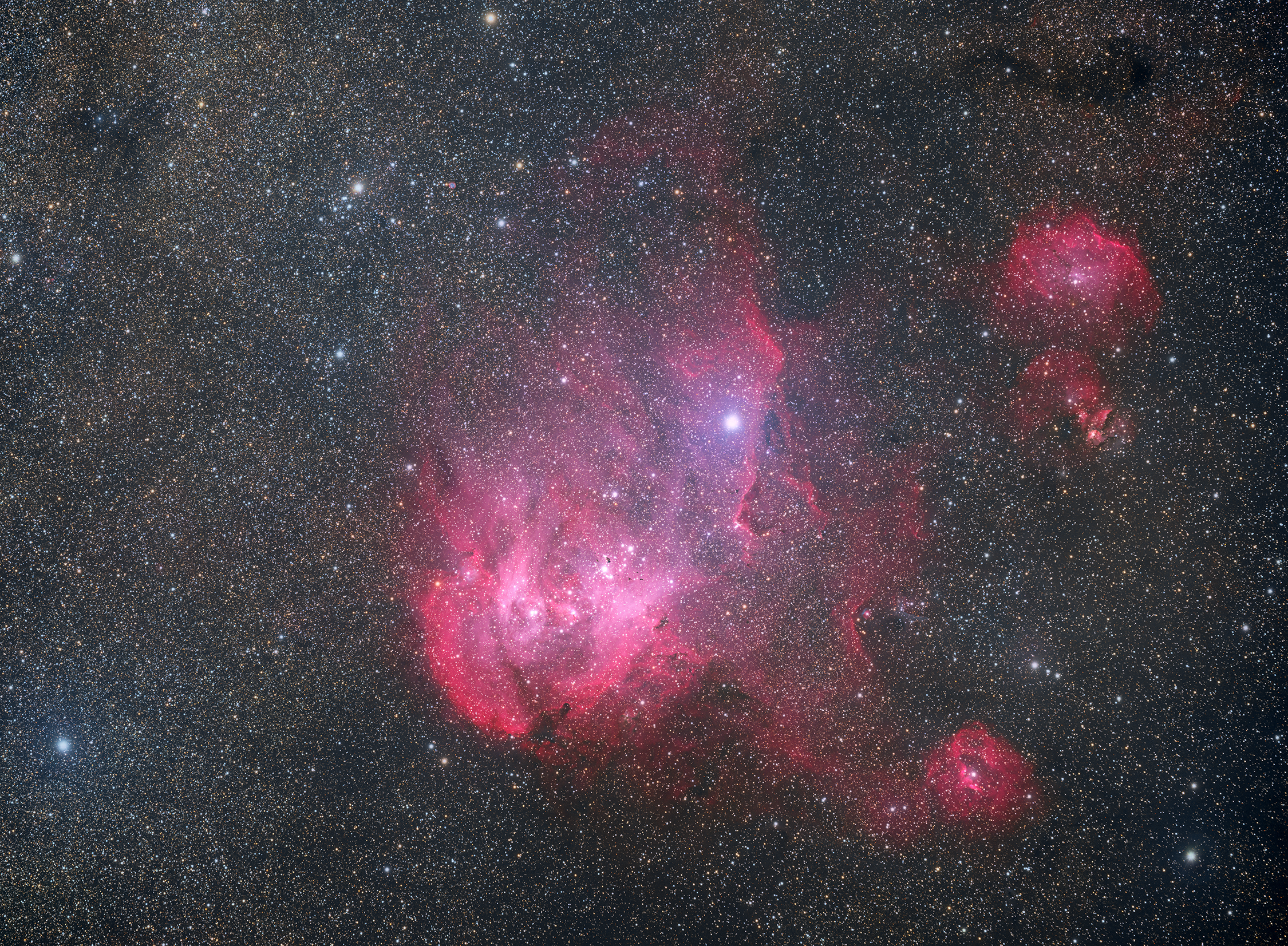 IC 2944 aka "running chicken nebula"
