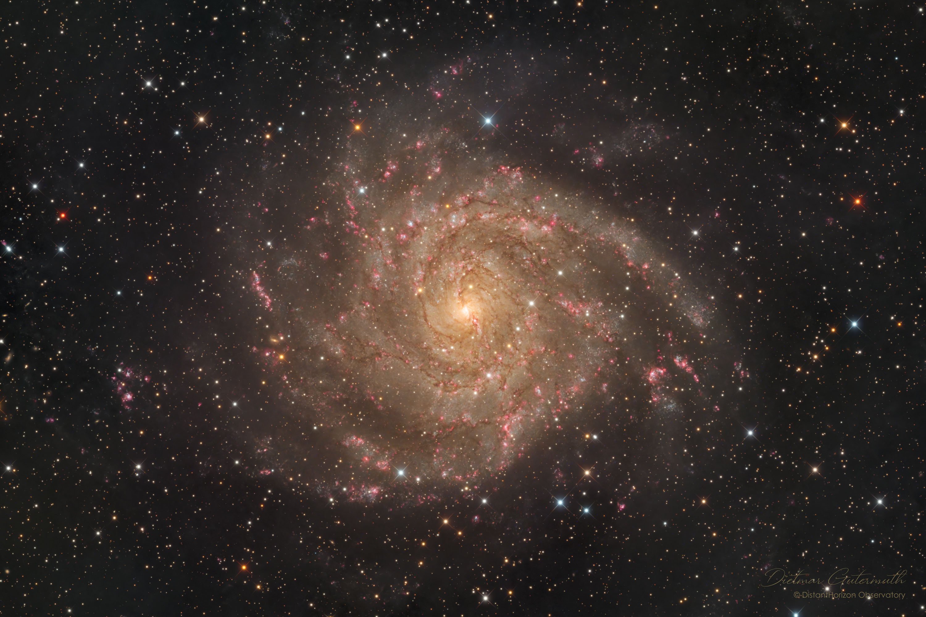 IC 342, die "Verborgene Galaxie"