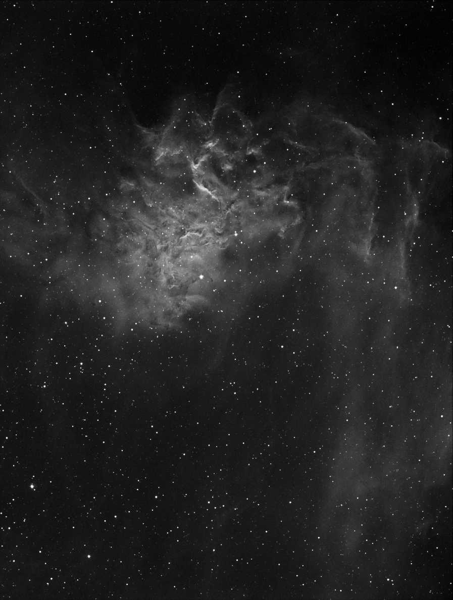 IC 405 im leichten Dunst