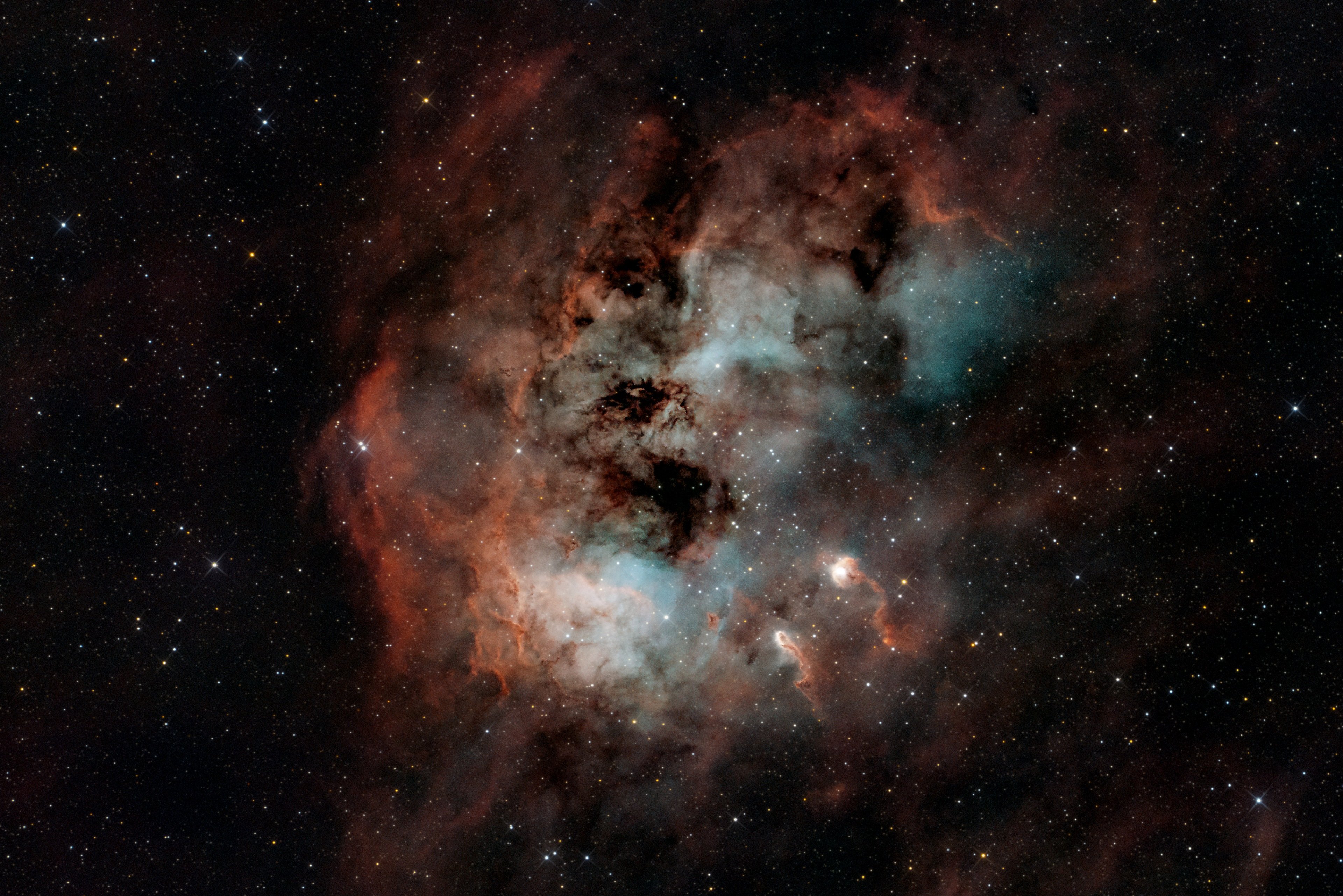 Ic 410 kaulquappennebel sho