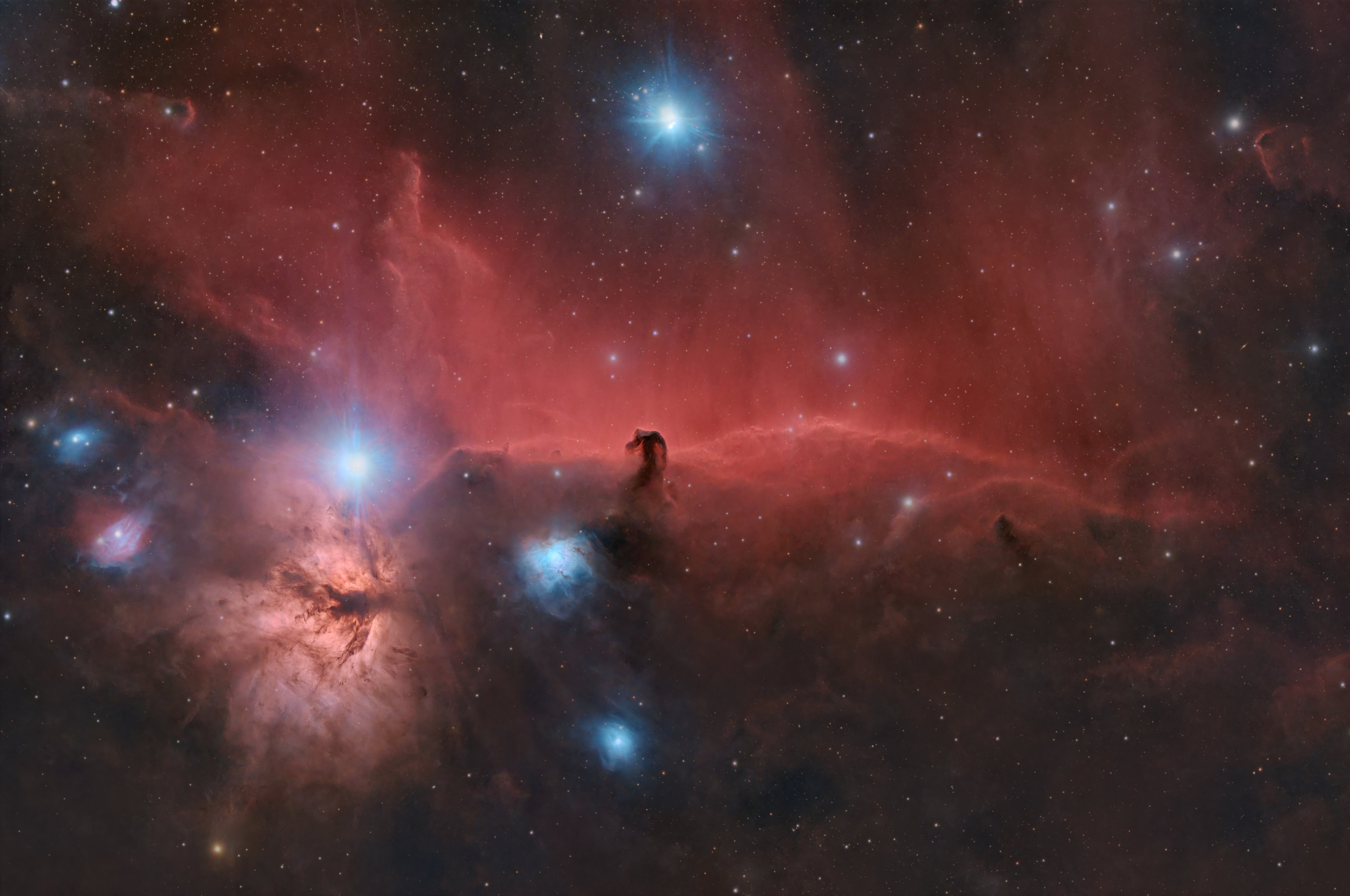 IC 434 u. NGC 2024