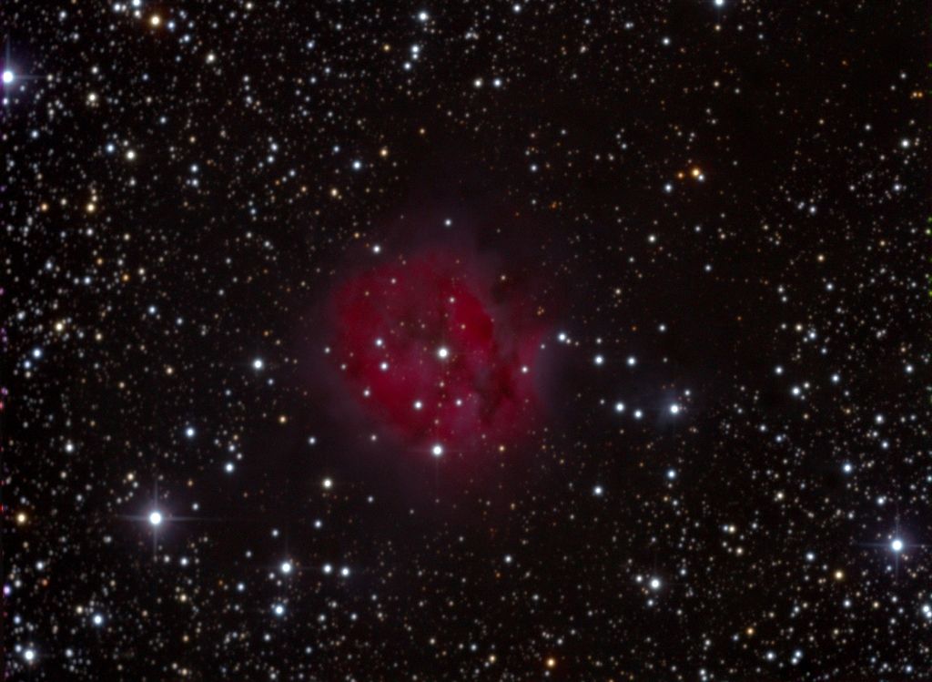 IC 5146 - Halpha RGB Blending