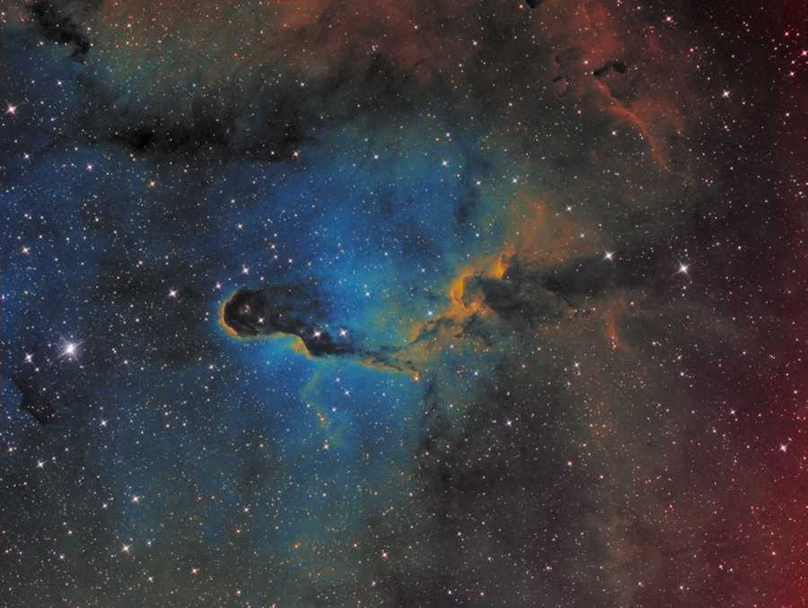IC1396 Hubble Colors