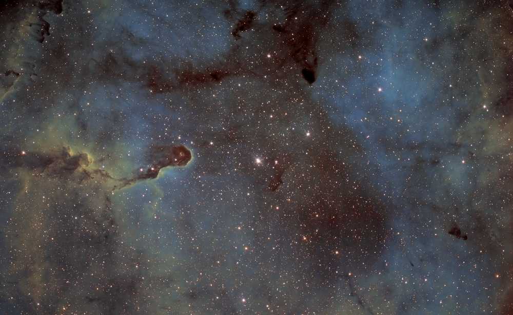 IC1396 in Hubble Palette