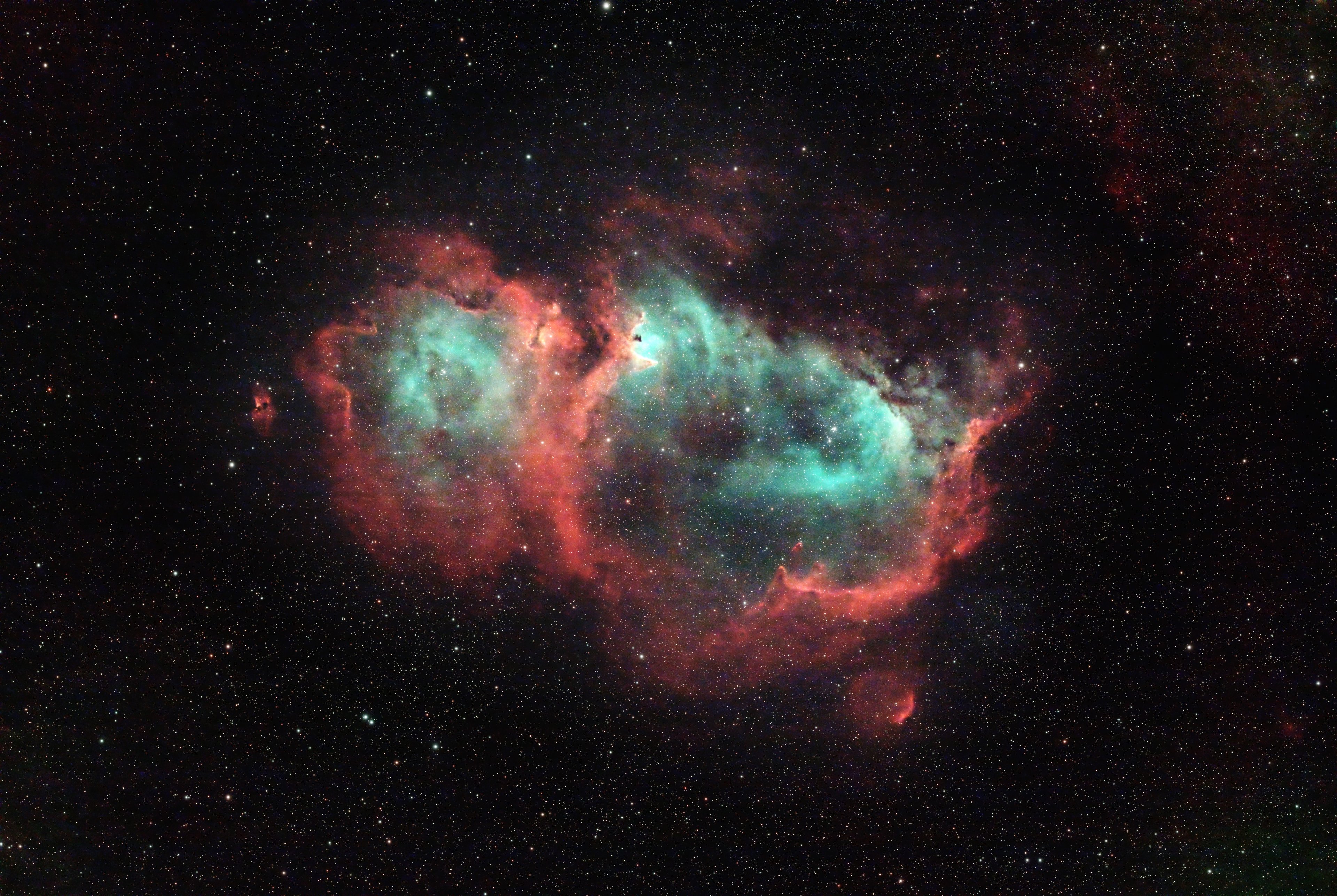 IC1848 in Sii/Oii