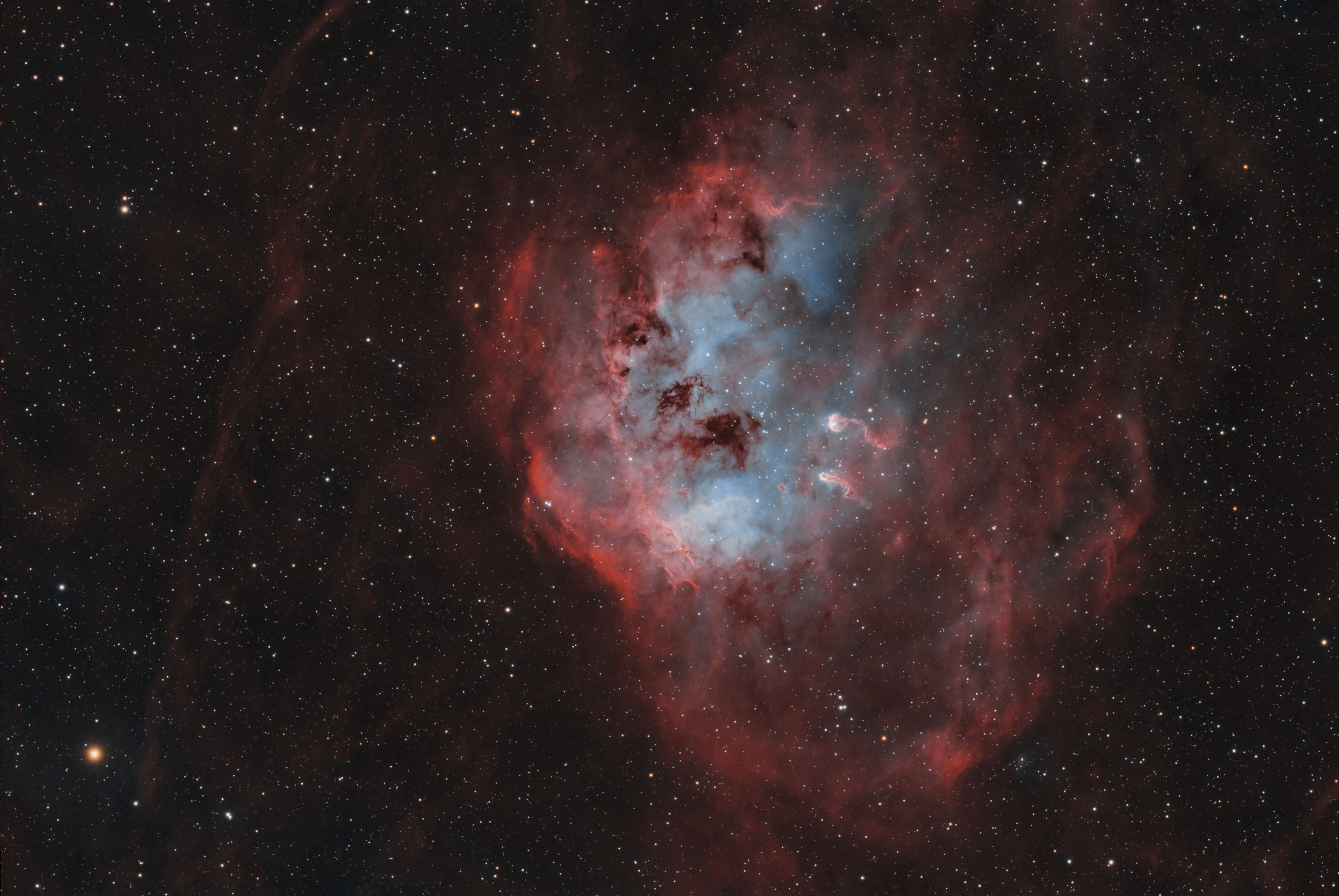 IC410, der Kaulquappennebel