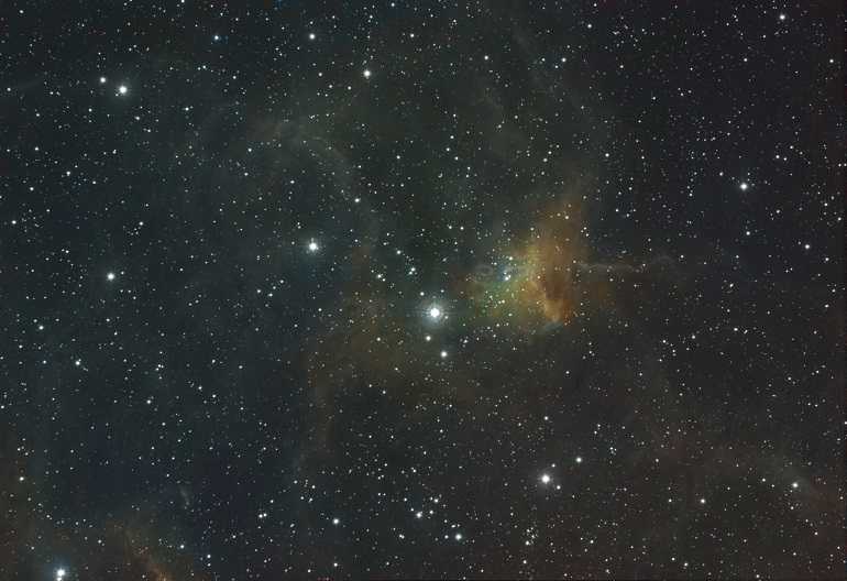 IC417 Hubble Palette