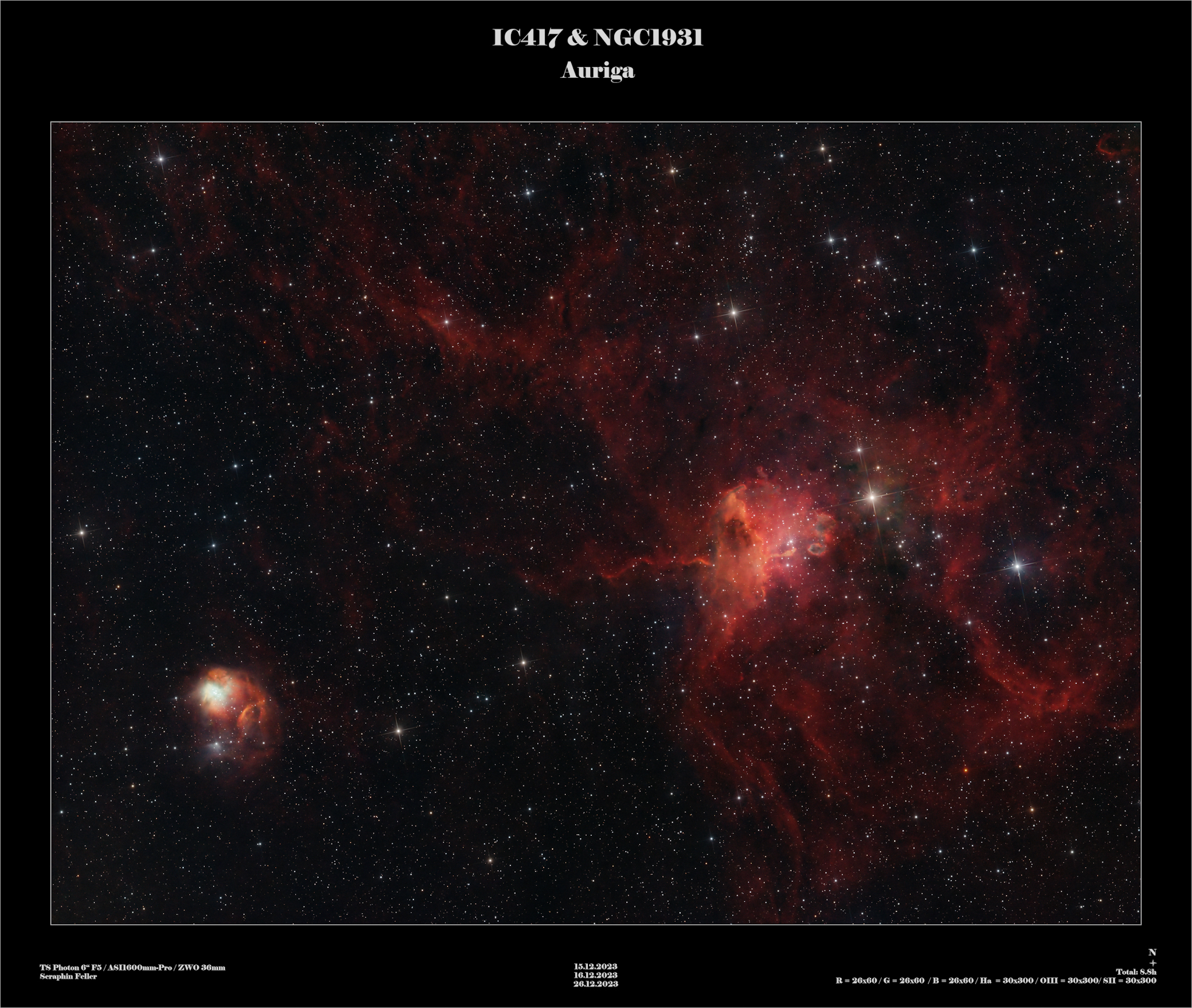 IC417 und NGC1931
