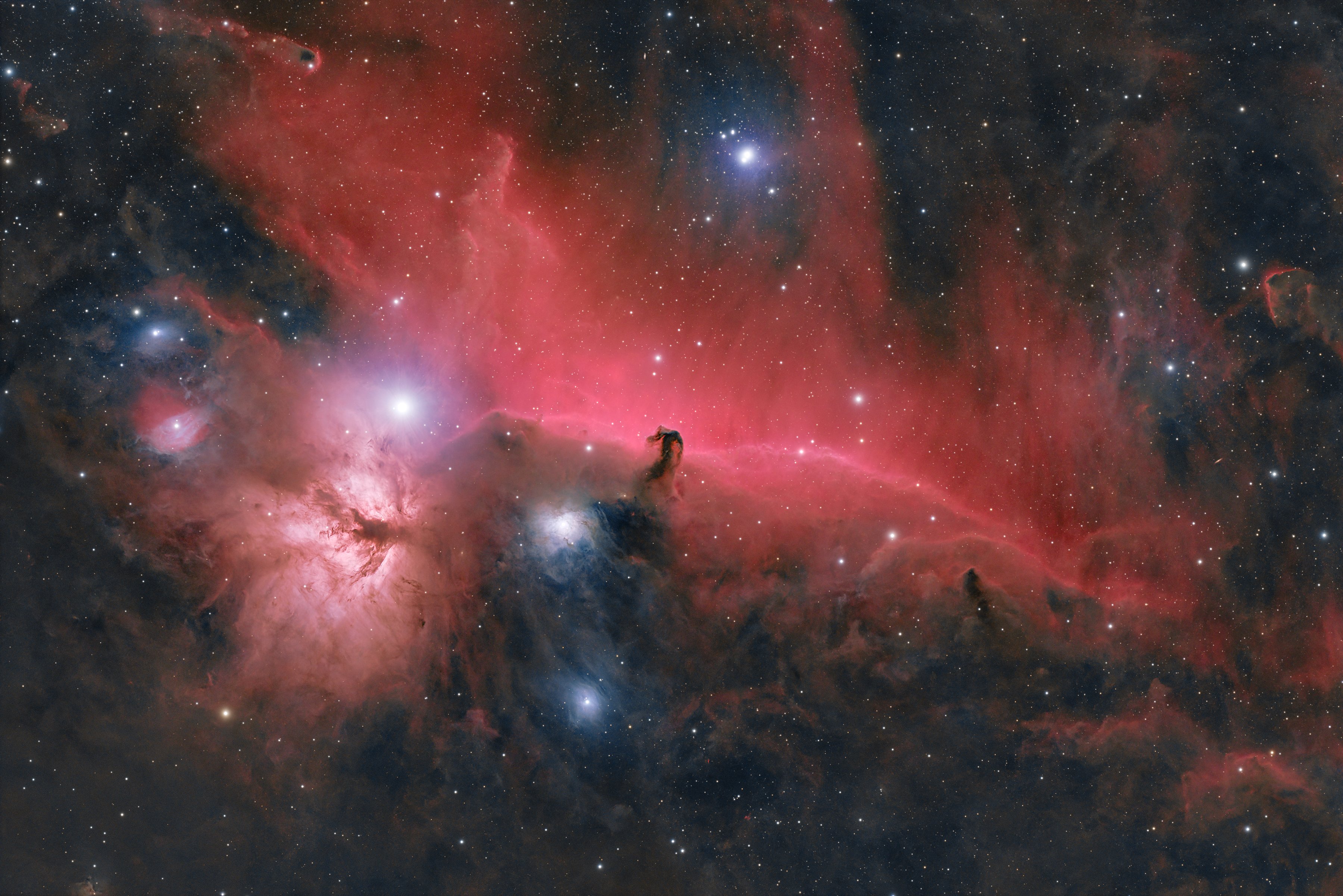 IC434 und Pferdekopfnebel