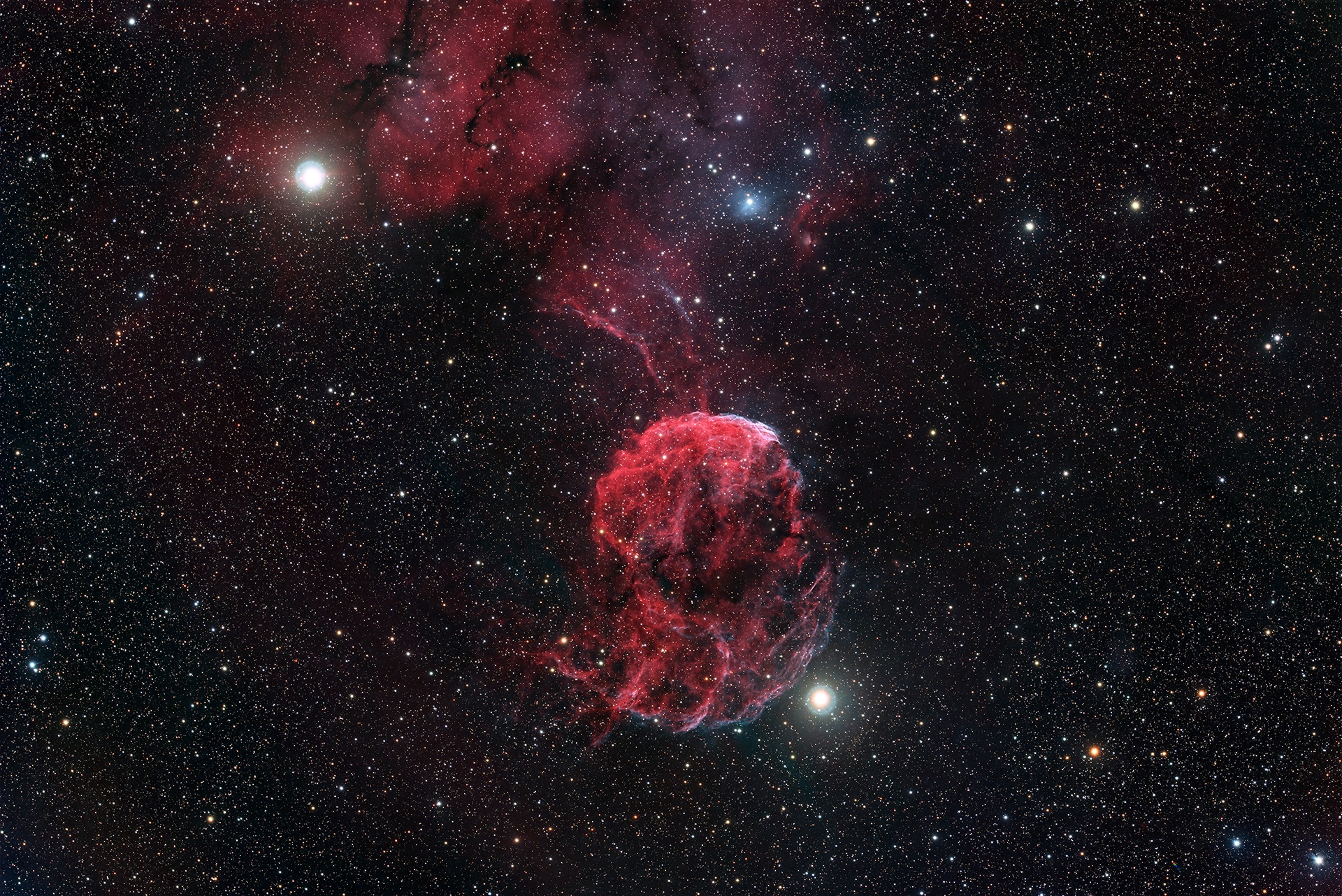 IC443, Jellyfisch Nebula, der Quallennebel