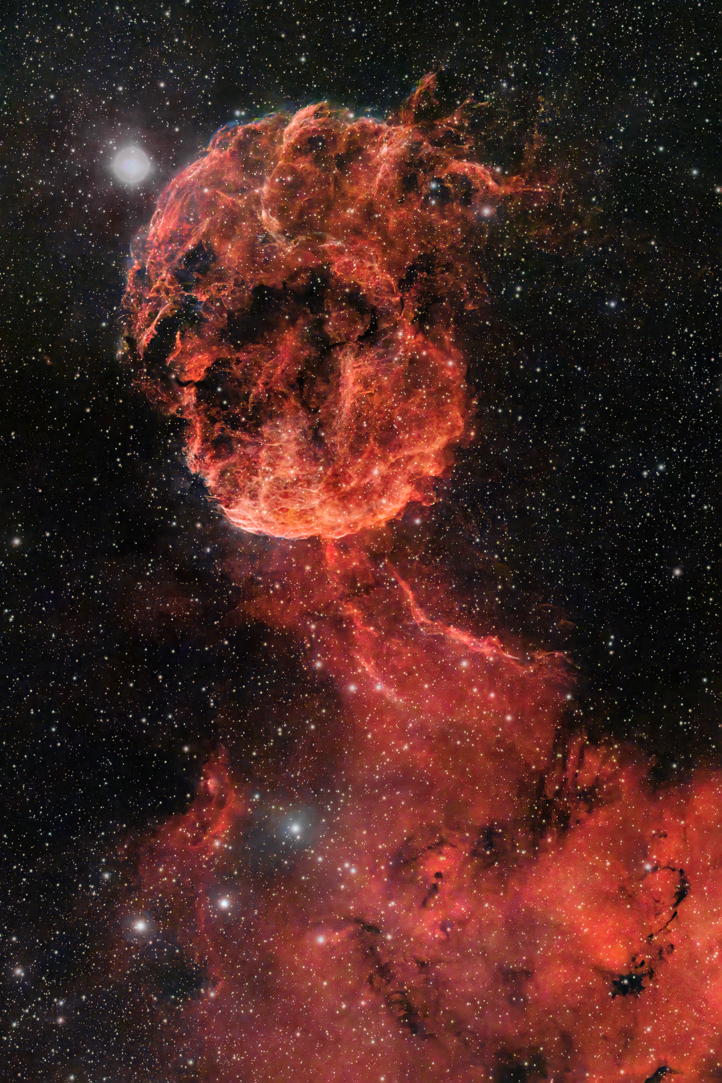 IC443 Quallennebel