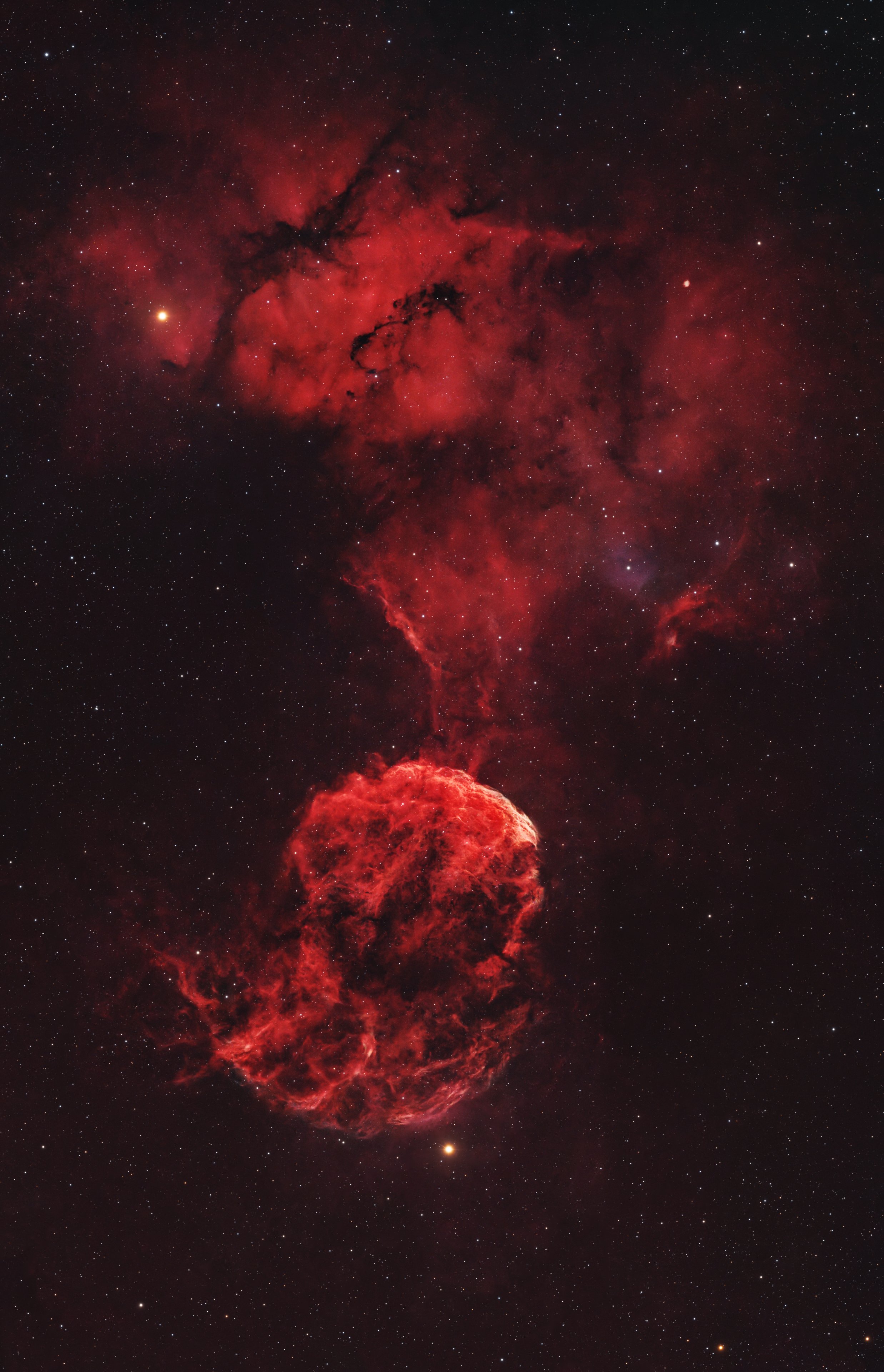 IC443 - Quallennebel