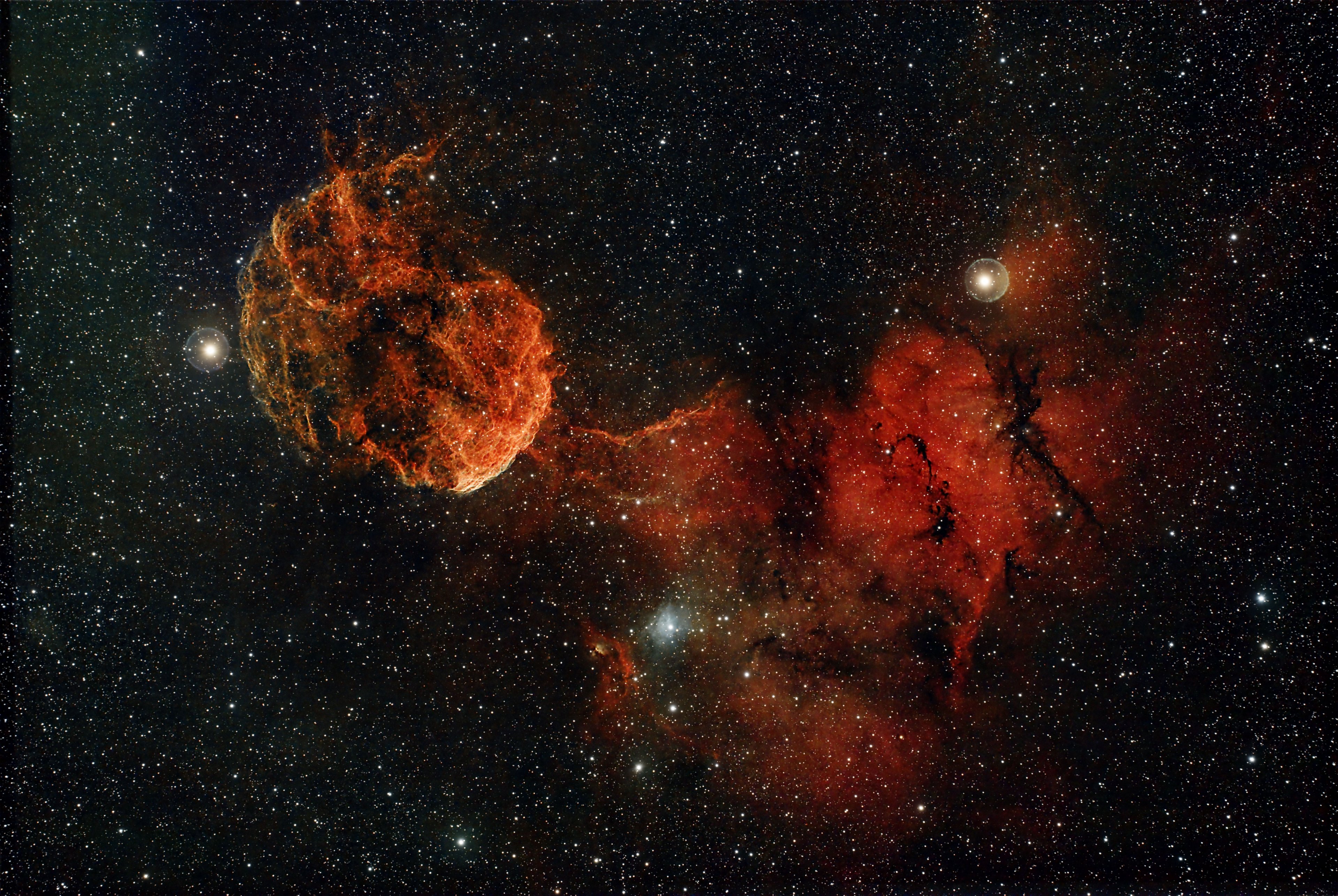 IC443 (SH2-248) Quallennebel
