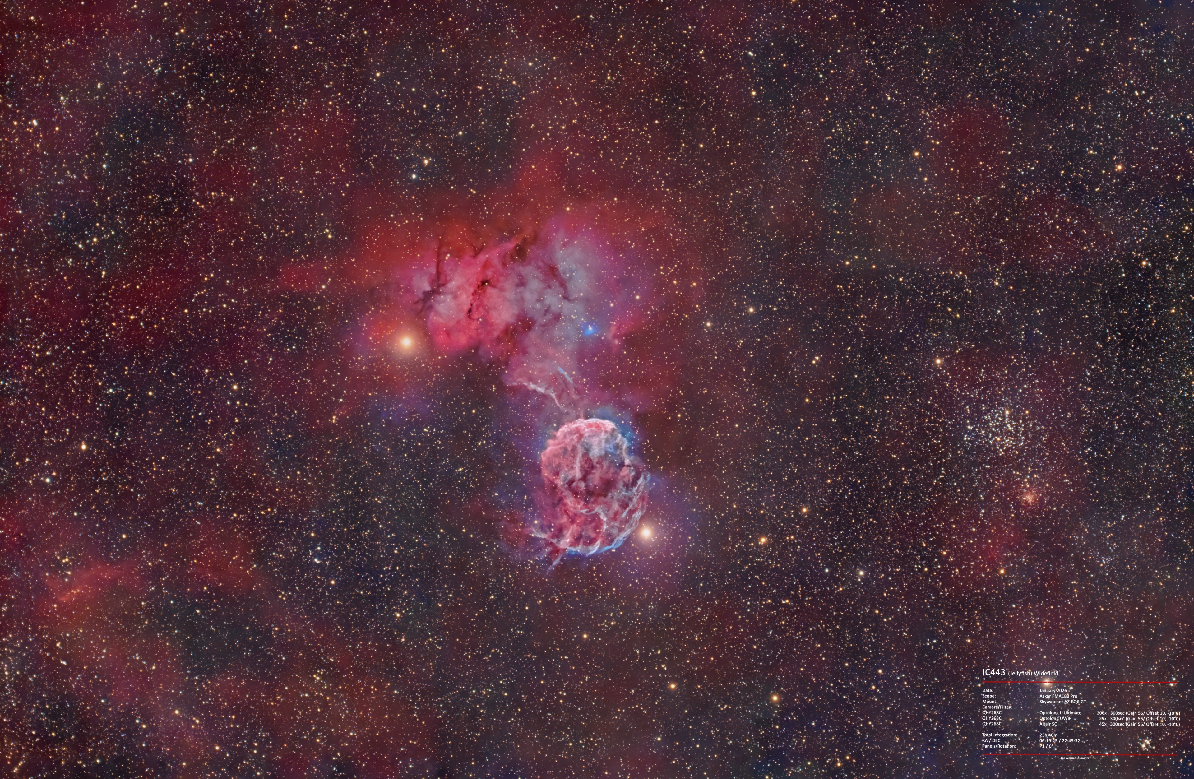 IC443 - Widefield