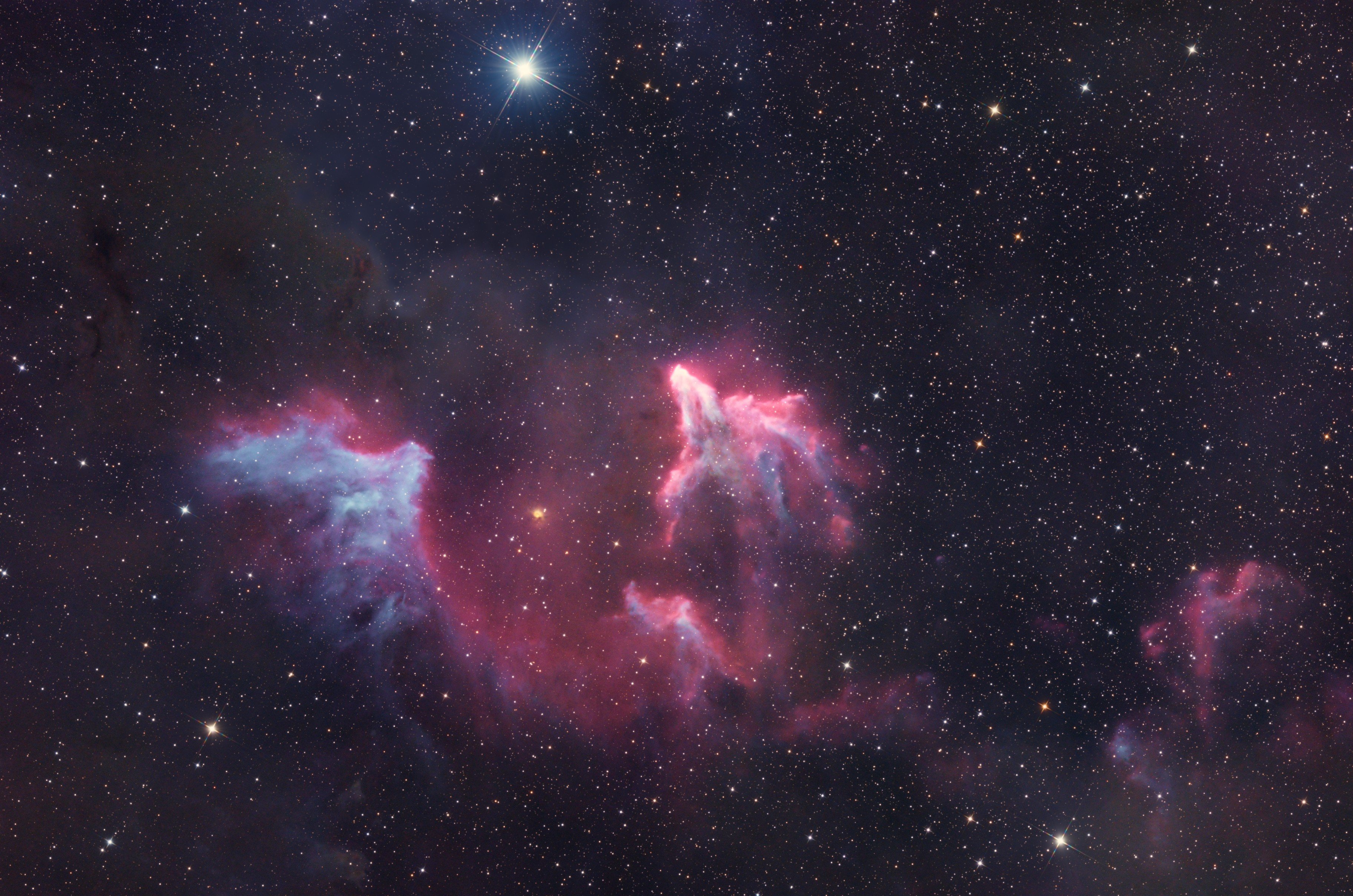 IC63 Geisternebel