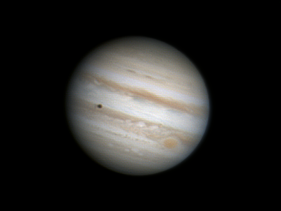 Io Transit auf Jupiter