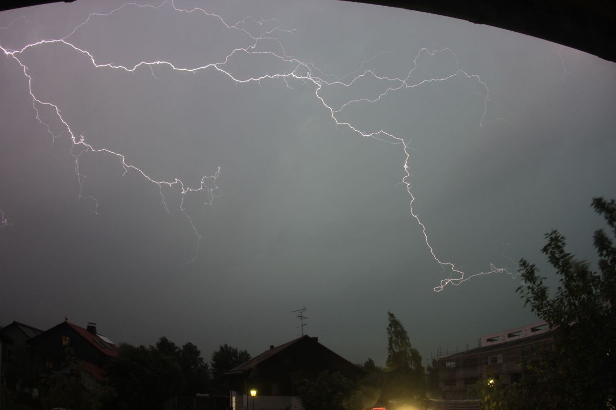 Irdisches Unwetter