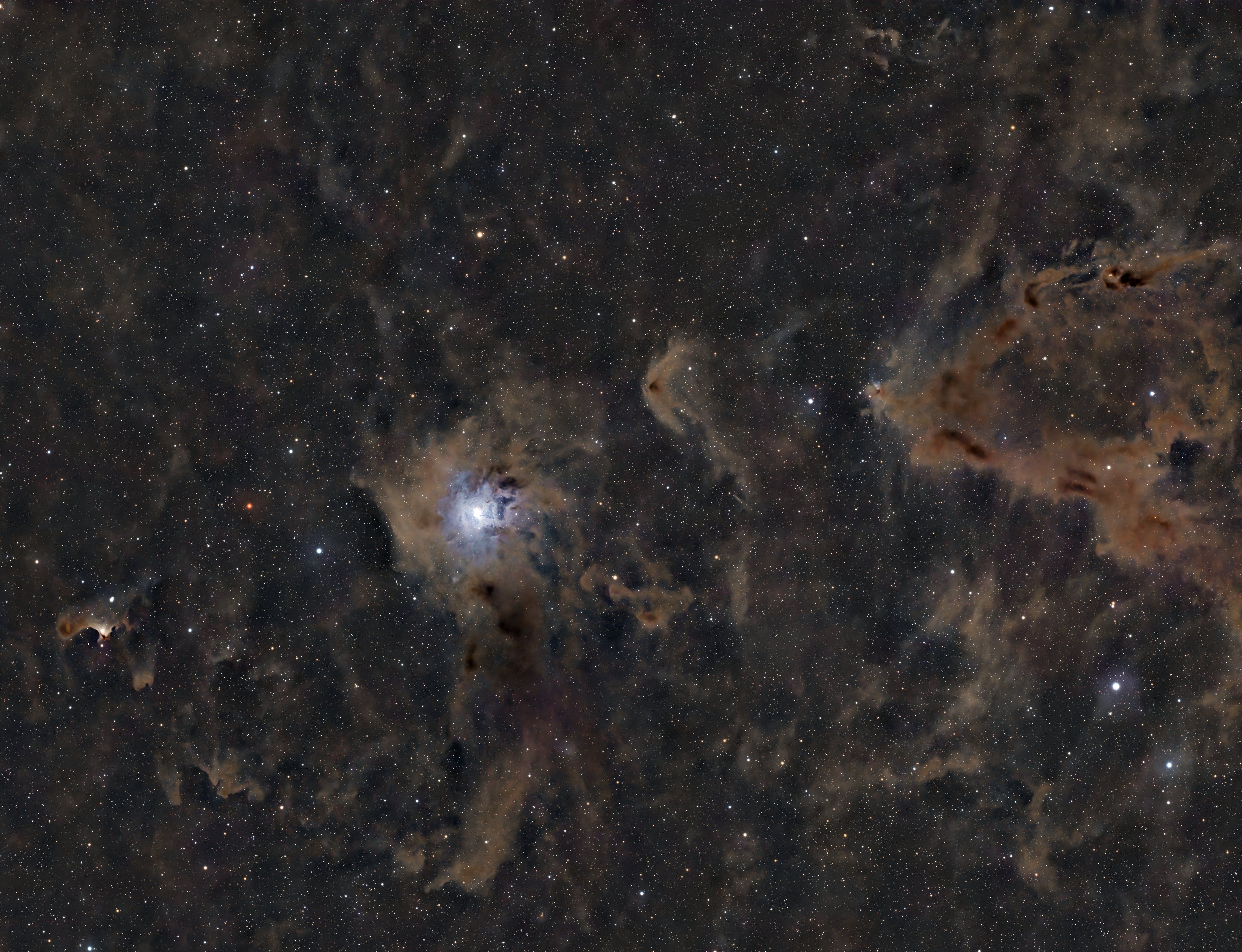 Irisnebel und Umgebung