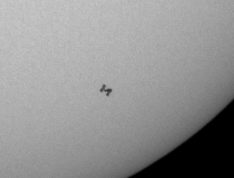 ISS - Sonnentransit am 30.08.16