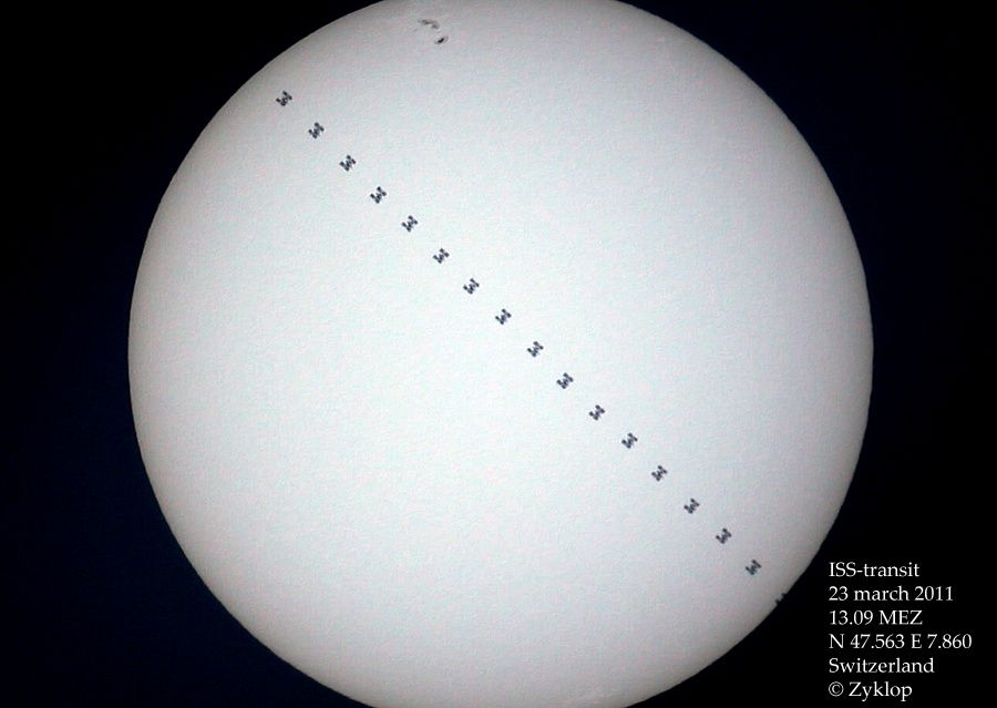 ISS-Transit 23.03.2011