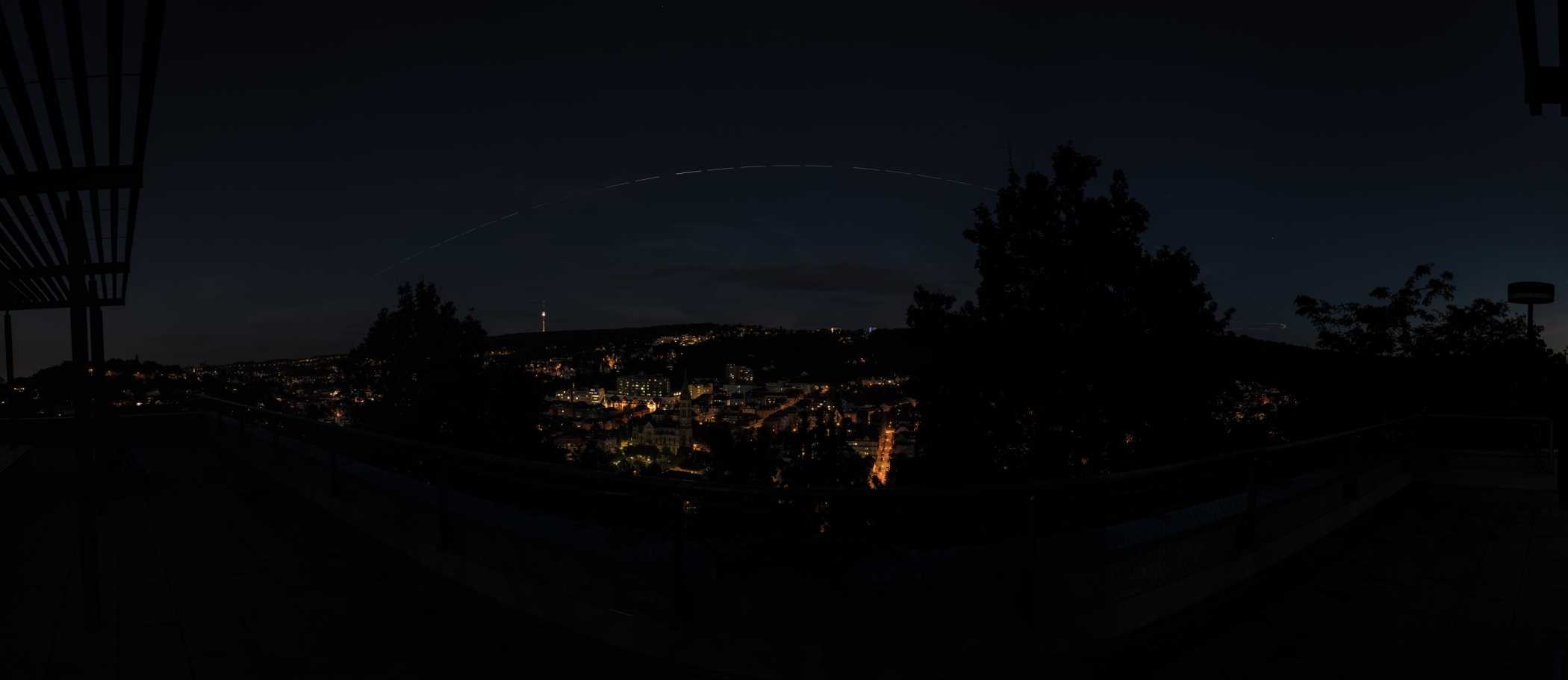 ISS Überflug