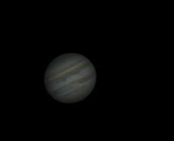 Jupi vom 11.01. Galaxy D10 auf Nachführplattform