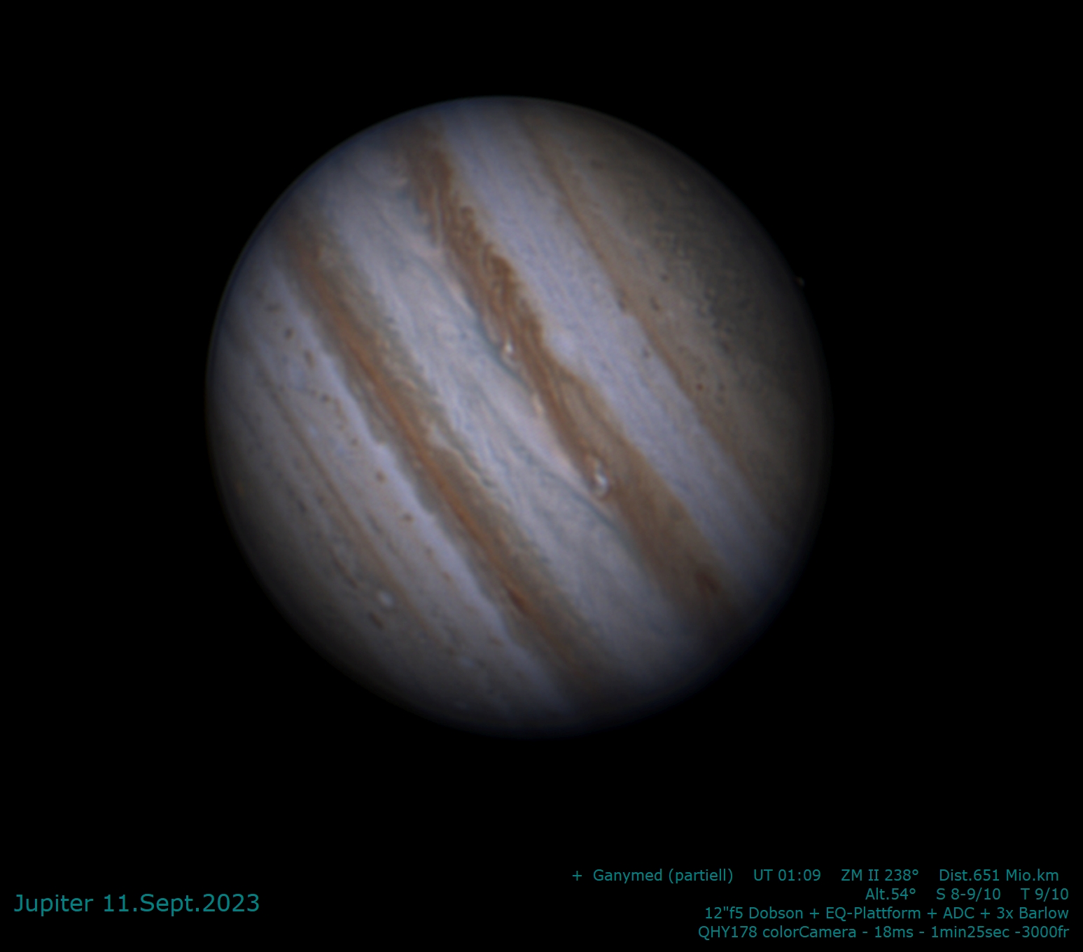 Jupiter 11.Sept.2023