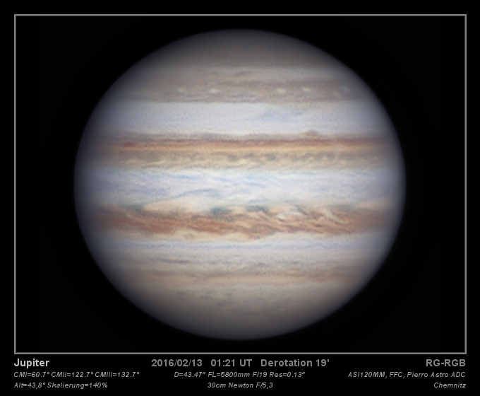 Jupiter 13.02.2016