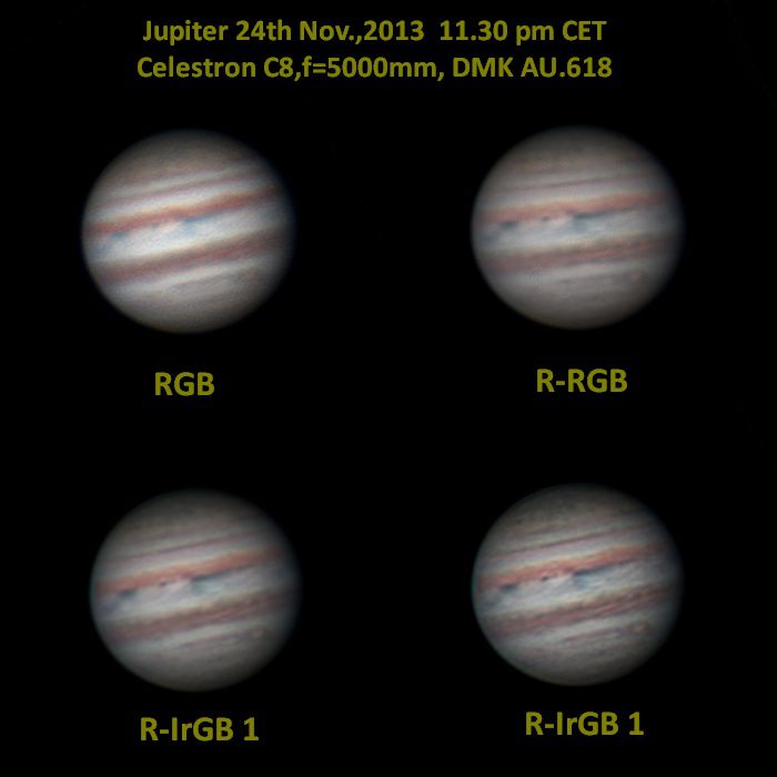 Jupiter 24.11.13 mit C8