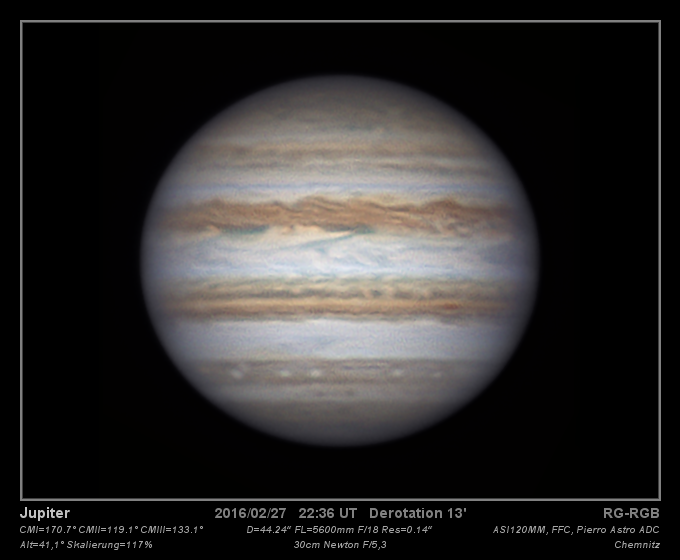 Jupiter 27.02.2016