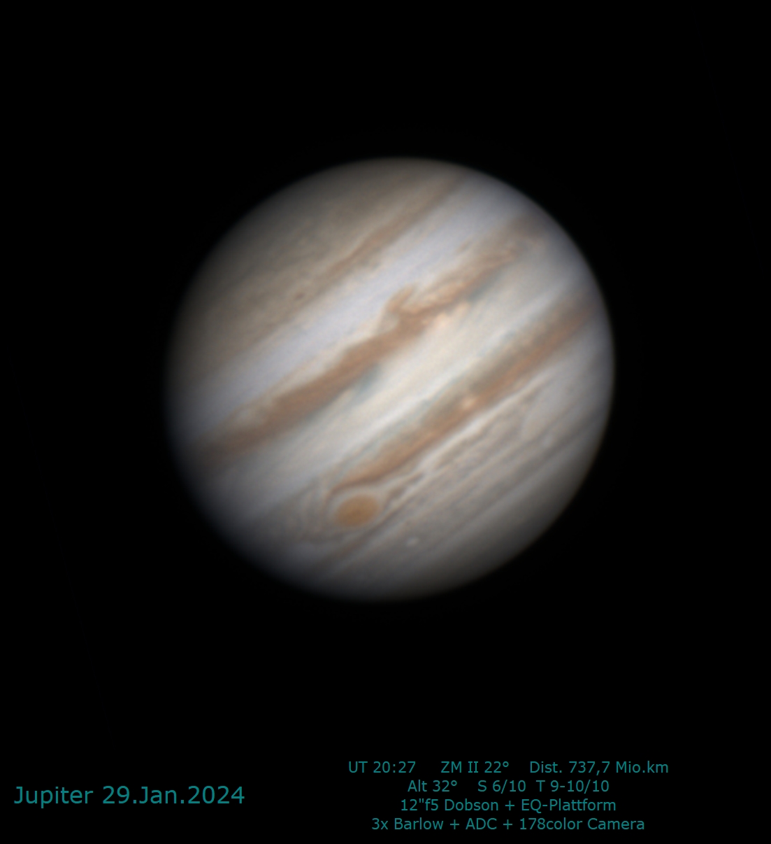 Jupiter 29.Jan.2024  UT 20:27