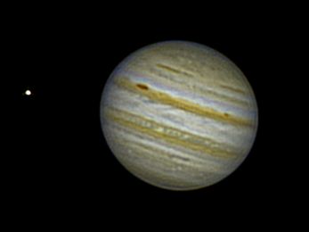 Jupiter 5.11.11, MK-66 (6"), ToUcam + gutem Seeing