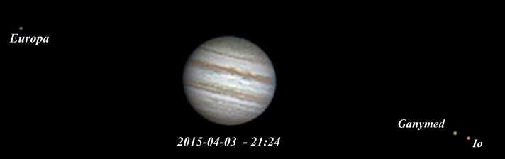 Jupiter am 03.04. im Weserbergland