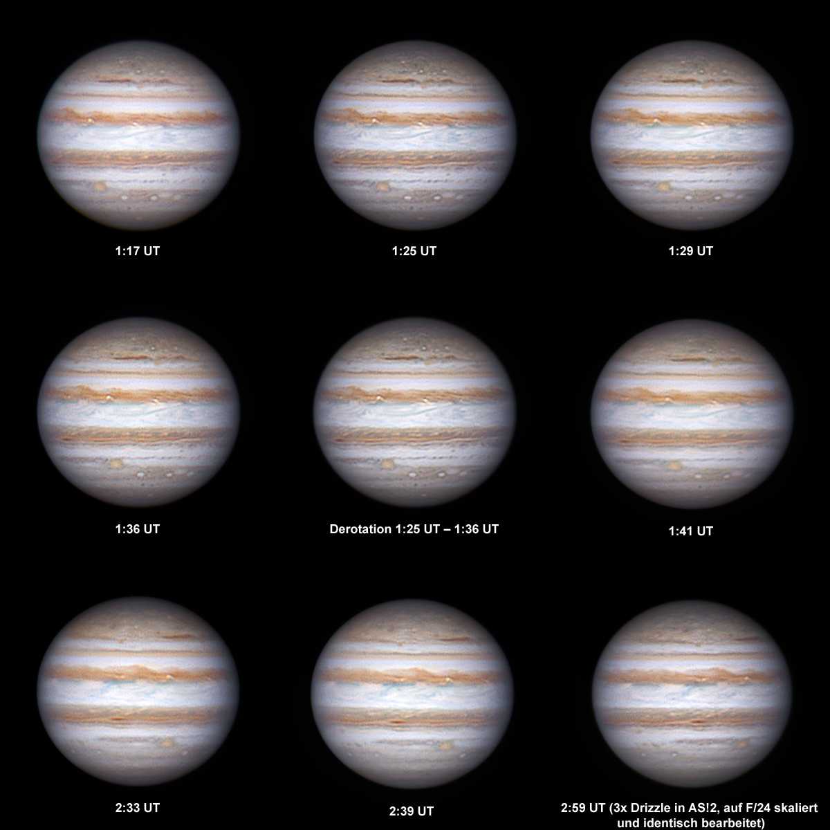 Jupiter am 13.12.2013 - Nachtrag 2